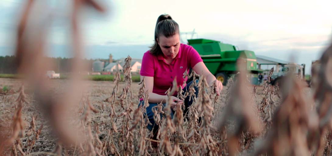Assim como muitos agricultores que chegaram a partir da década de 70, a família de Jéssica veio do sul e tornou a região de Sorriso num polo de produção.
