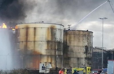 incêndio porto Samtos