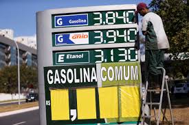 Aumento da gasolina